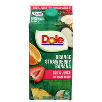 DOLE Chilled Juice Orange Strawberry Banana Ct 1pk X 8cs - 52 Fluid Ounce