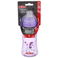 Nuby Thirsty Kids Water Canteen - 12 Ounce