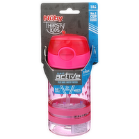 Nuby Thirsty Kids Flip-It Active Water Canteen - 12 Ounce