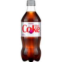 Diet Coke Cherry Soda Bottle - 20 Fluid Ounce