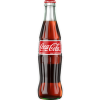 Coca-Cola Mexican Coke Soda Soft Drink, Cane Sugar - 12 Fluid Ounce