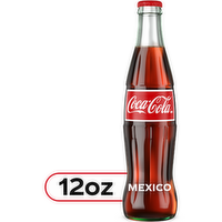 Coca-Cola De Mexico Soda Glass Bottle - 12 Fluid Ounce