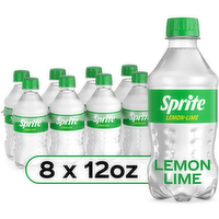 Sprite Lemon Lime Soda Soft Drinks - 96 Fluid Ounce