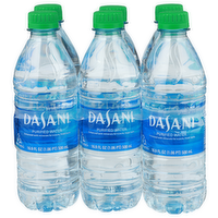 Dasani Purified Water - 16.9 Fluid Ounce - 6 Count