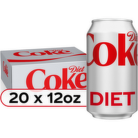 Diet Coke Soda Soft Drink - 240 Fluid Ounce