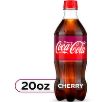 Coca-Cola Cherry Soda Soft Drink - 20 Fluid Ounce