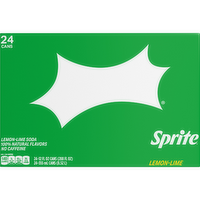 Sprite  Lemon Lime Soda Soft Drinks - 288 Fluid Ounce