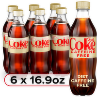 Diet Coke Caffeine Free Soda Soft Drink - 101.4 Fluid Ounce