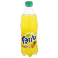 Fanta Pineapple Flavored Soda - 20 Fluid Ounce - 1 Count