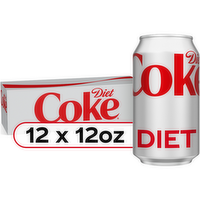 Diet Coke Soda Soft Drink - 144 Fluid Ounce