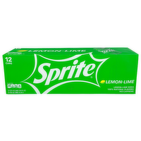 Sprite Lemon Lime Soda - 12 Fluid Ounce - 12 Count