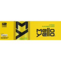 Mello Yello Citrus Flavored Soda Soft Drinks, , 12 Pack - 144 Fluid Ounce
