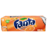 Fanta Orange Soda - 12 Fluid Ounce - 12 Count