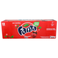 Fanta Strawberry - 12 Fluid Ounce - 12 Count