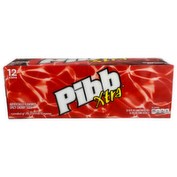 Pibb Xtra Spicy Cherry Soda Fridge Pack Soft Drinks - 12 Fluid Ounce - 12 Count
