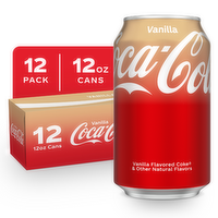 Coca-Cola Vanilla Soda Soft Drink - 144 Fluid Ounce