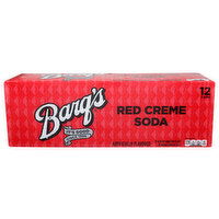 Barq's Red Creme Soda - 12 Fluid Ounce - 12 Count