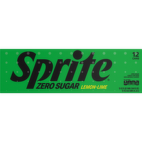 Sprite Zero Sugar Lemon Lime Soda Pop Soft - 144 Fluid Ounce