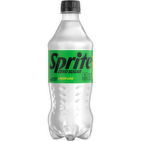Sprite Zero Sugar Lemon Lime Diet Soda Pop Soft Drink - 20 Fluid Ounce