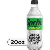 Sprite Zero Sugar Lemon-Lime Soda Bottle - 20 Fluid Ounce