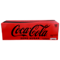 Coca-Cola Coke Zero Sugar - 12 Fluid Ounce - 12 Count