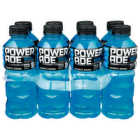 Powerade Mountain Berry Blast Sports Drink - 20 Fluid Ounce - 8 Count