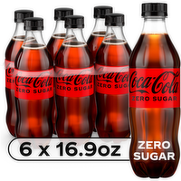 Coca-Cola Zero Sugar Soda Soft Drink - 101.4 Fluid Ounce