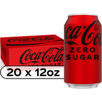 Coca-Cola Zero Sugar Soda Soft Drink - 240 Fluid Ounce