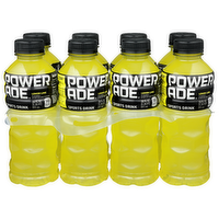 Powerade Lemon Lime Sports Drink - 20 Fluid Ounce - 8 Count