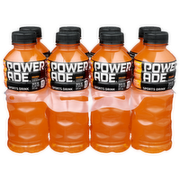Powerade Orange Sports Drink - 20 Fluid Ounce - 8 Count