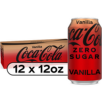 Coca-Cola Zero Sugar Vanilla Soda Soft Drink - 144 Fluid Ounce