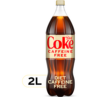 Diet Coke Caffeine Free Soda Soft Drink - 67.6 Fluid Ounce