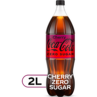 Coca-Cola Zero Sugar Cherry Soda Soft Drink - 67.6 Fluid Ounce