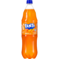 Fanta Orange Soda Soft Drink, 1.25 Liters Bottle - 42.2 Fluid Ounce