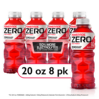 Powerade Zero Sugar Fruit Punch Sports Drink Bottles - 160 Fluid Ounce