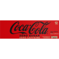 Coca-Cola Zero Sugar Cola Caffeine Free - 144 Fluid Ounce