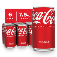 Coca-Cola Mini Original Soda Soft Drink  - 45 Fluid Ounce
