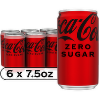 Coca-Cola Zero Sugar Soda Soft Drink - 45 Fluid Ounce