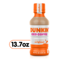 Dunkin' Original Iced Coffee Bottle - 13.7 Fluid Ounce