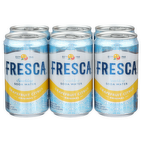 Fresca Grapefruit Citrus Original Sparkling Soda Water - 7.5 Fluid Ounce - 6 Count