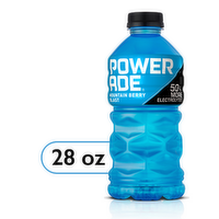 Powerade Mountain Berry Blast Sports Drink Bottle - 28 Fluid Ounce