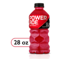 Powerade Fruit Punch Sports Drink Bottle - 28 Fluid Ounce