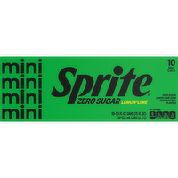 Sprite Zero Sugar Lemon-Lime Soda Cans - 75 Fluid Ounce