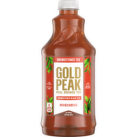 Gold Peak Unsweetened Black Tea Bottle - 59 Fluid Ounce
