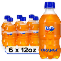 Fanta Orange Soda Bottles - 72 Fluid Ounce