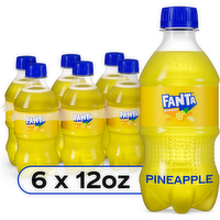 Fanta Pineapple Soda Bottles - 72 Fluid Ounce