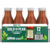 Gold Peak Sweetened Black Tea Bottles, , 12 Pack - 202.8 Fluid Ounce