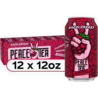 Peace Tea Razzleberry Iced Cans - 144 Fluid Ounce