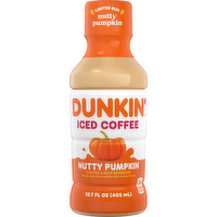 Dunkin' Nutty Pumpkin Iced Coffee Bottle - 13.7 Fluid Ounce