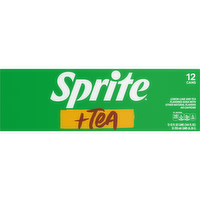 Sprite + Tea, Lemon-Lime And Tea Flavored Soda , 12 Pack - 144 Fluid Ounce